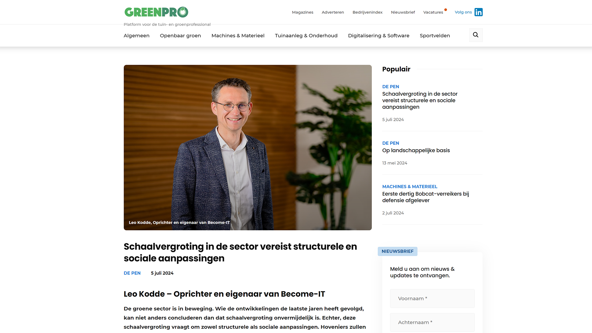 De Pen - Greenpro 03-2024 De Pen - Greenpro 03-2024