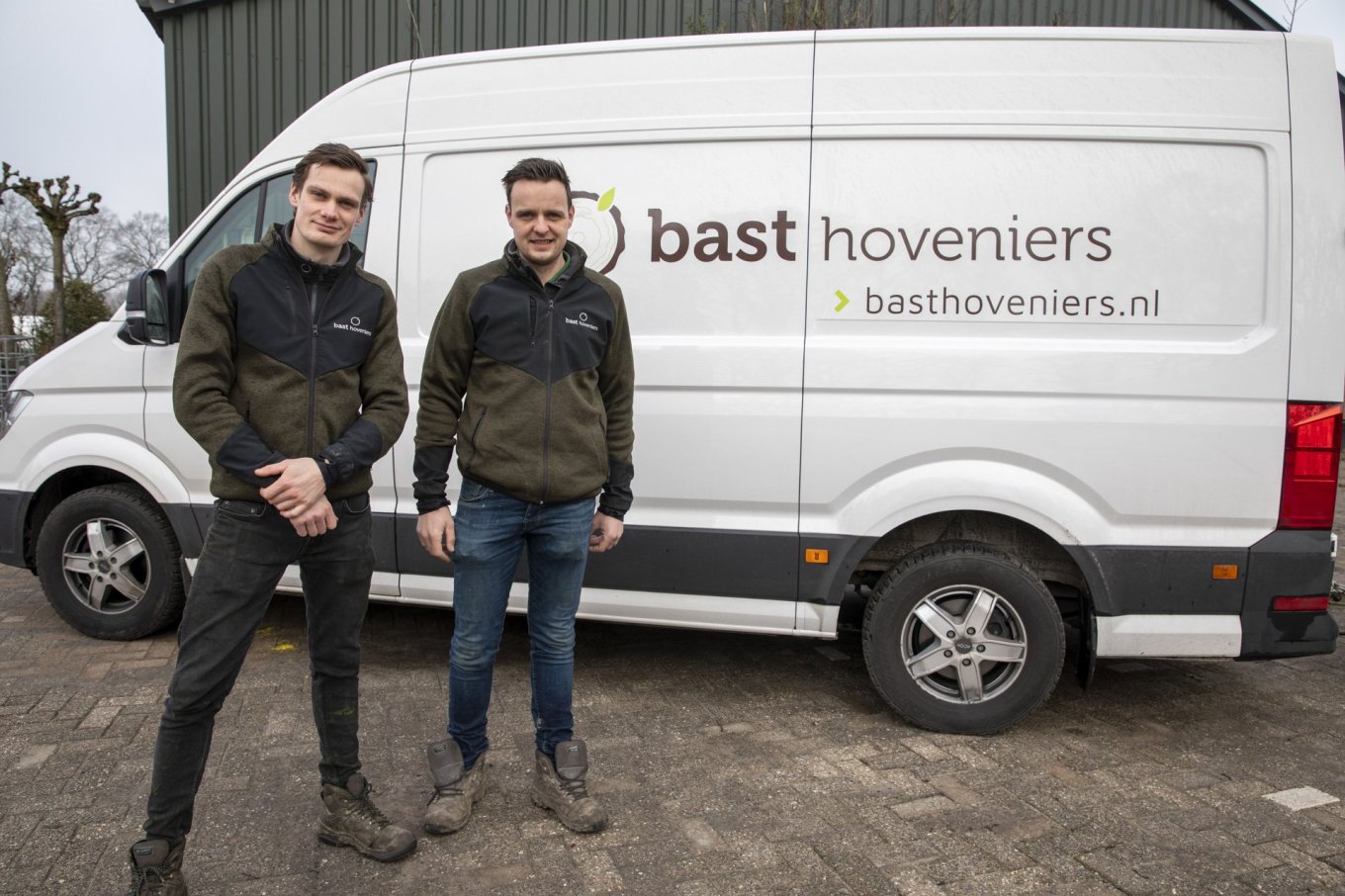 Reinoud (l.) en Henriko Bast Reinoud (l.) en Henriko Bast