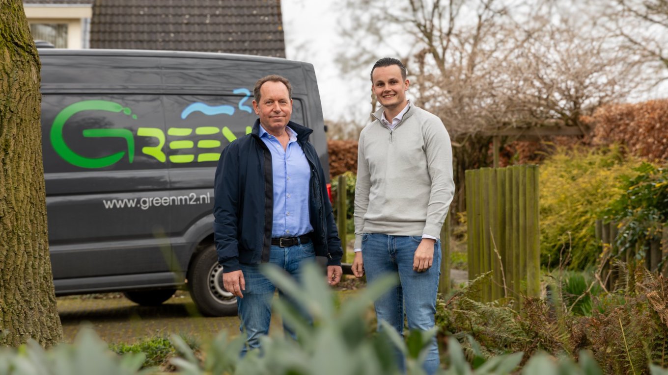 Eigenaar Green M2 ‘Eric Ticheloven’ en consultant Become-IT ‘Jesse Roozeboom’. Eigenaar Green M2 ‘Eric Ticheloven’ en consultant Become-IT ‘Jesse Roozeboom’.