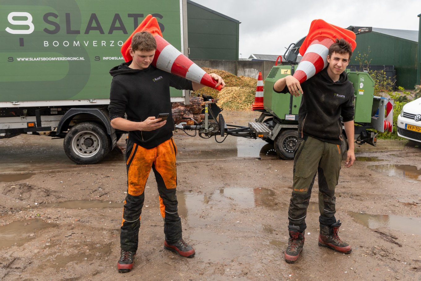Uren houd je gemakkelijk bij in de app Uren houd je gemakkelijk bij in de app
