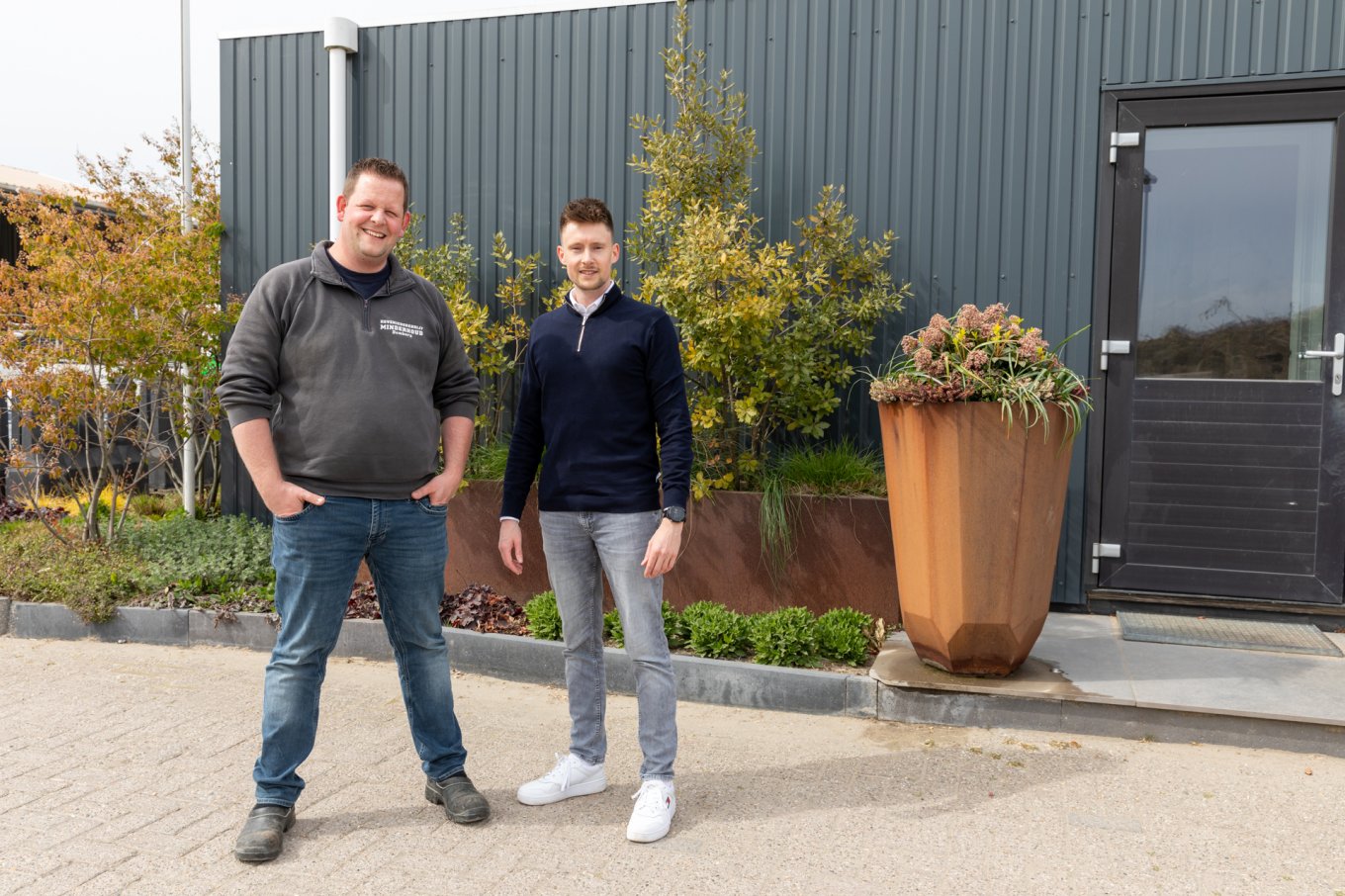 Eigenaar Mark Rottier met Anton Verlek, consultant bij Become-IT Eigenaar Mark Rottier met Anton Verlek, consultant bij Become-IT