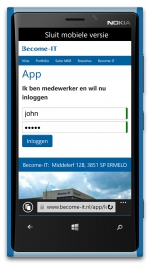 Suite MKB App login Windows Phone