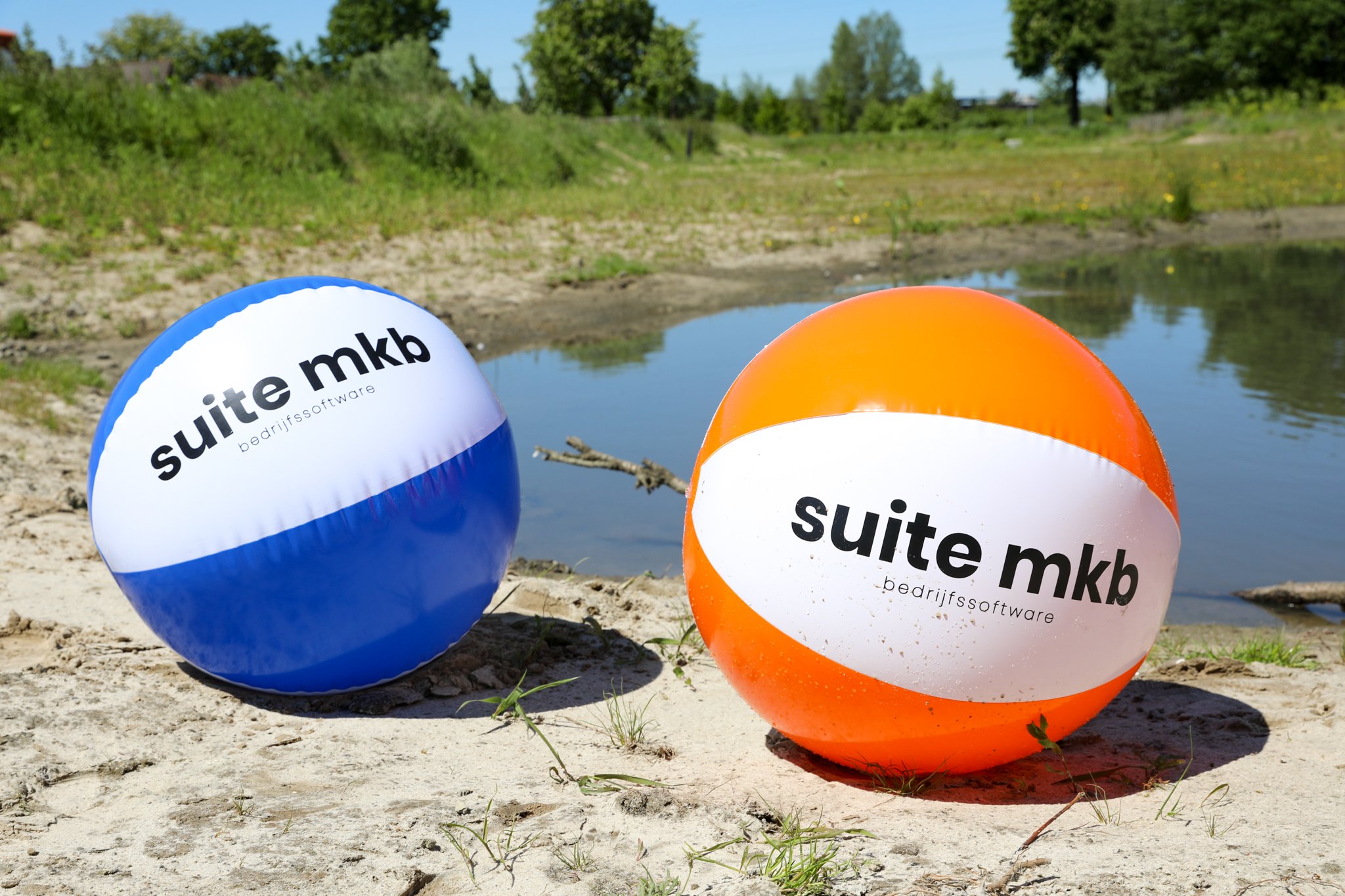 <p>Een relatiegeschenk op zijn tijd wordt altijd goed ontvangen, voor deze zomer sturen we al onze klanten een strandbal.</p>