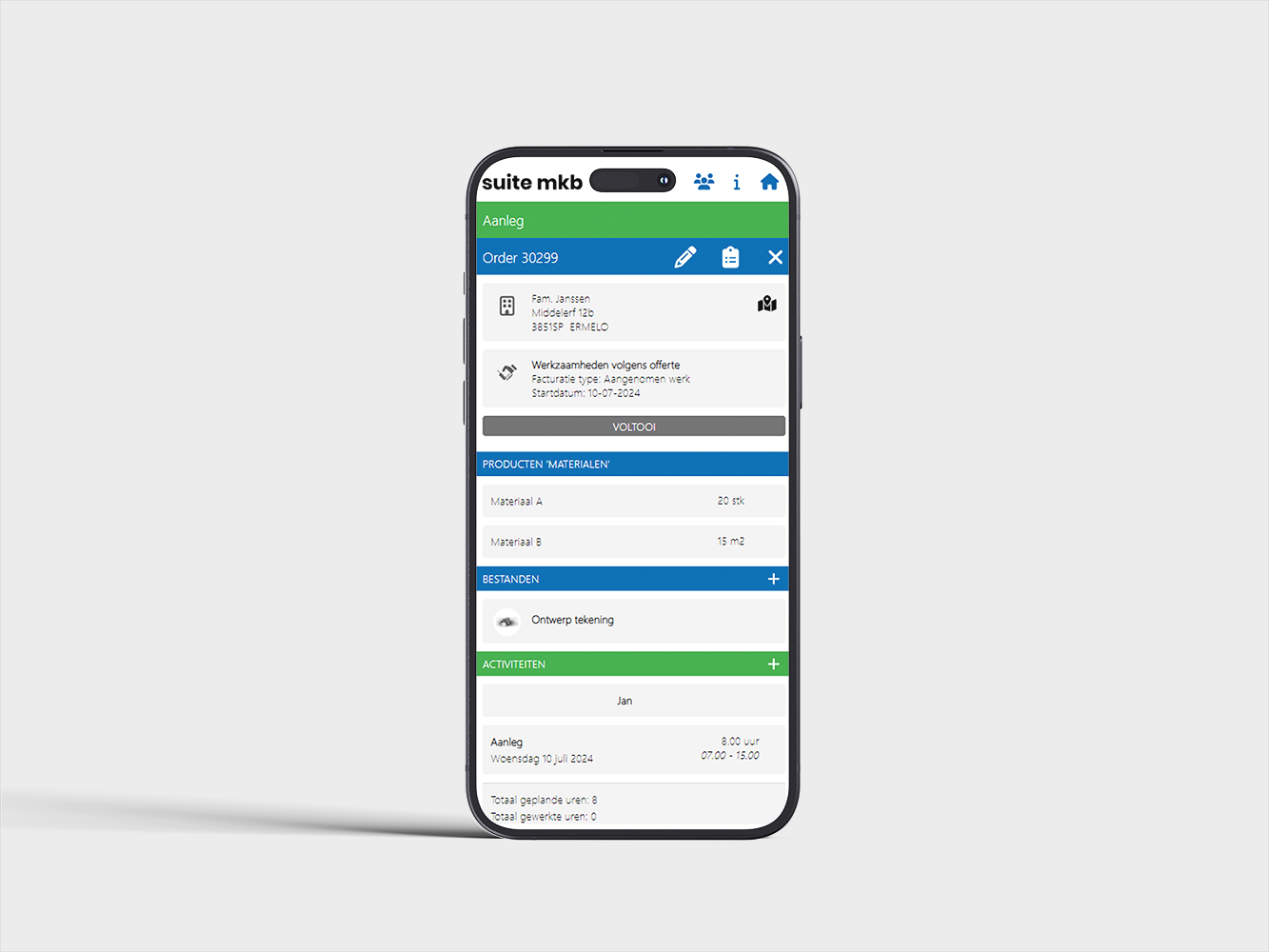 App ordergroot App ordergroot